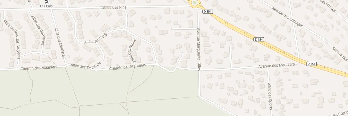 Plan du 13 All du Bois du Gris à Verneuil-sur-Seine