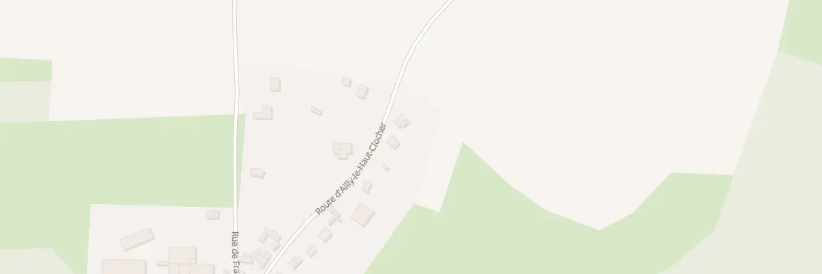 Plan du 14 Rue d’Ailly le Haut Clocher à Cocquerel