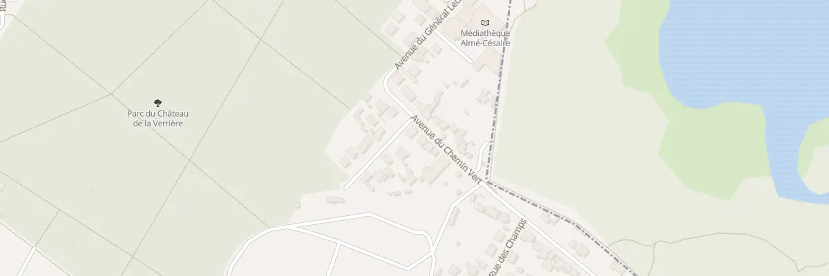 Plan du 8 Av du Chemin Vert à La Verrière