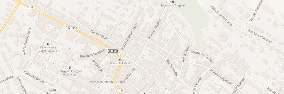 Plan du 25 Rue des Caves à Quirbajou