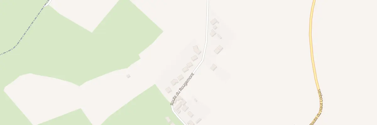 Plan du 832 Rte du Rougemont à Rebergues