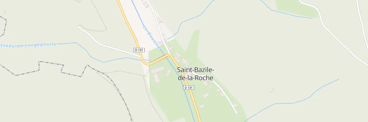 Plan du 5 Pl de l’Eglise de St Bazile à Saint-Bonnet-Elvert