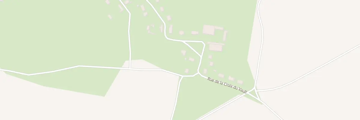 Plan du 21 Rue de la Croix du Vault à La Neuville-Vault