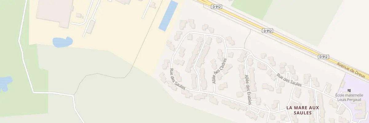 Plan du 90 Rue des Saules à Plaisir