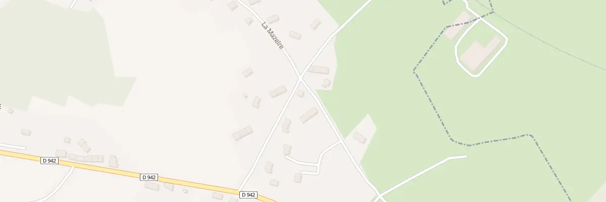 Plan du 166 Rte du Pont à La Saunière