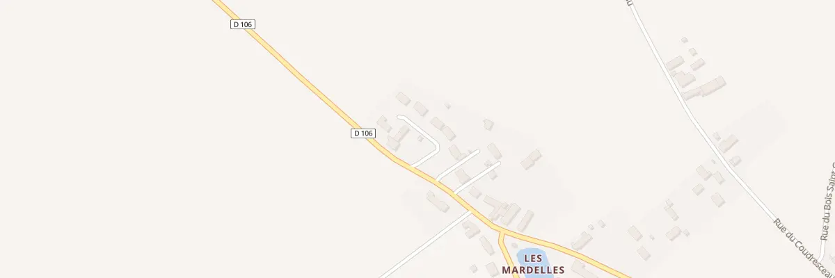 Plan du 2348 Rte d’Artenay à Saint-Lyé-la-Forêt