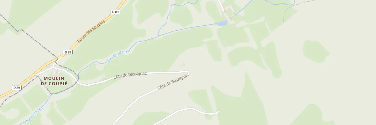 Plan du 5261 Pisseby à La Rouquette