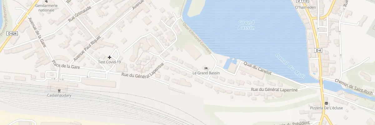 Plan du 28 Rue Gen Laperrine à Castelnaudary