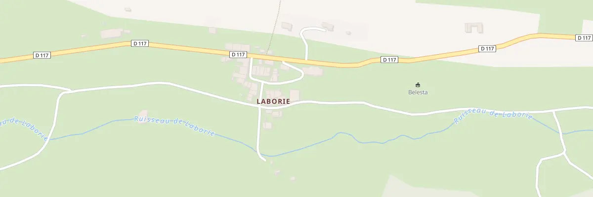 Plan du 5003 Laborie à Bélesta
