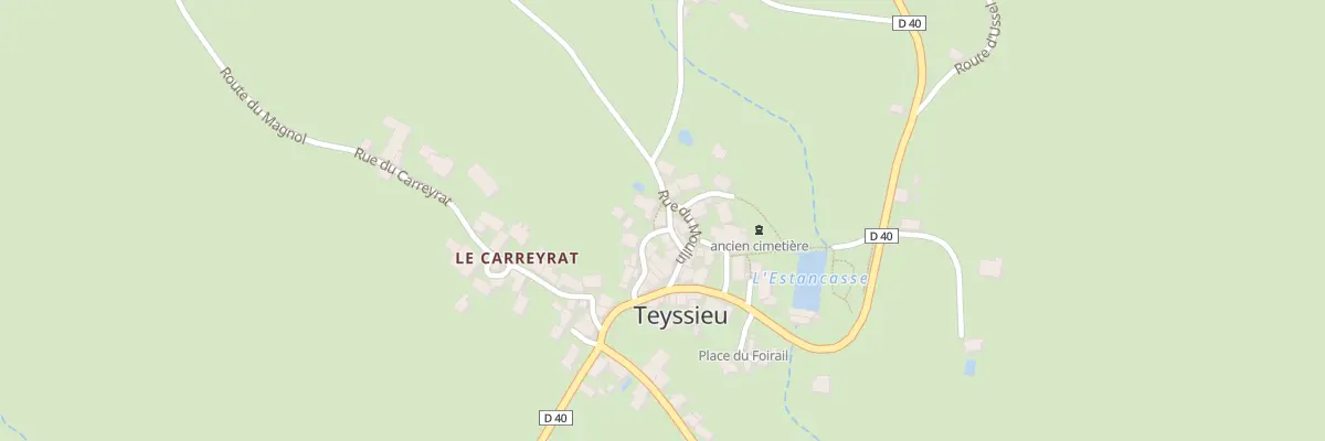 Plan du 53 Rue de la Fourniole à Teyssieu