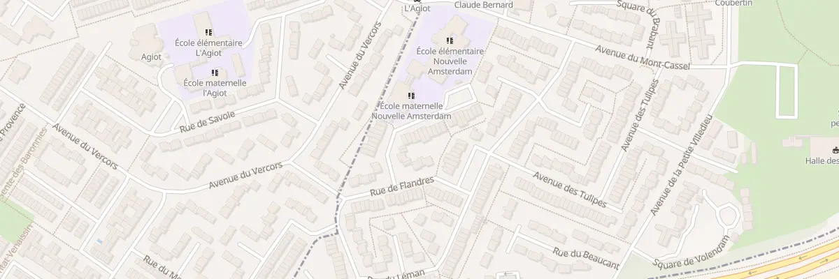 Plan du 14 Sq des Rhododendrons à Élancourt