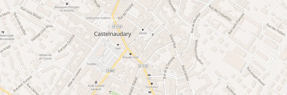 Plan du 13 Rue Soumet à Castelnaudary