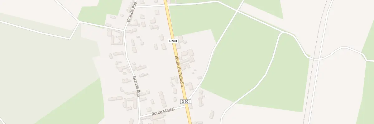 Plan du 30 Rte de Picardie à Fontaine-Lavaganne