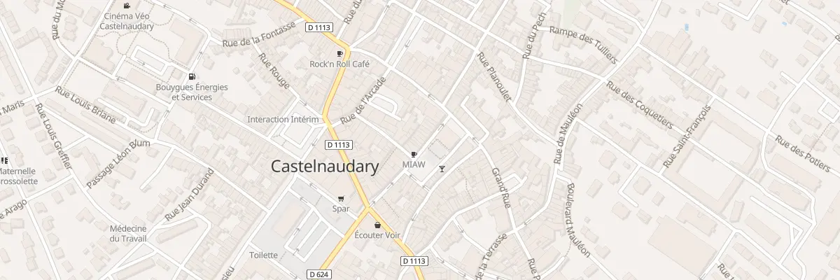 Plan du 28 Imp des Carmes à Castelnaudary