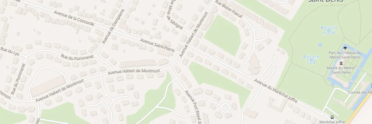 Plan du 47 Av Habert de Montmort au Mesnil-Saint-Denis