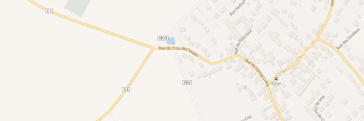 Plan du 17 Rue du Trou des Saules à Corbreuse