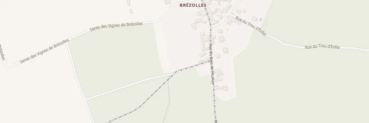 Plan du 3 Che de la Muette à Chapet