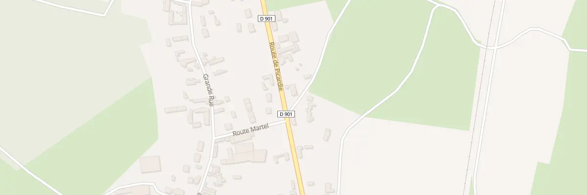 Plan du 26 Rte de Picardie à Fontaine-Lavaganne