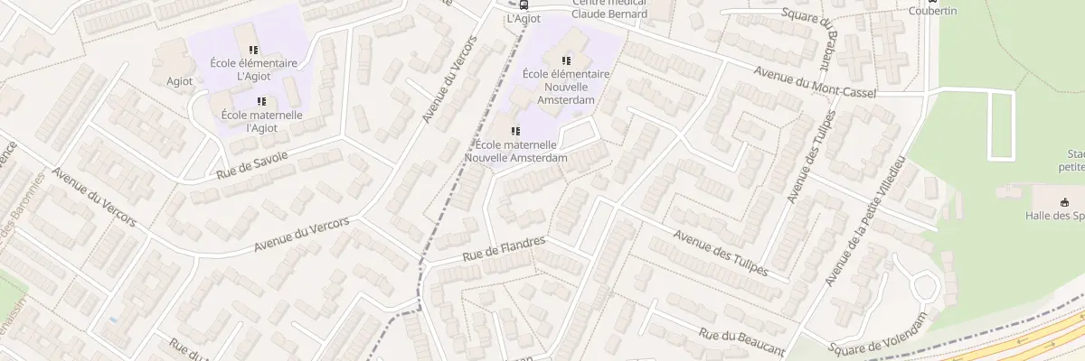 Plan du 20 Sq des Rhododendrons à Élancourt