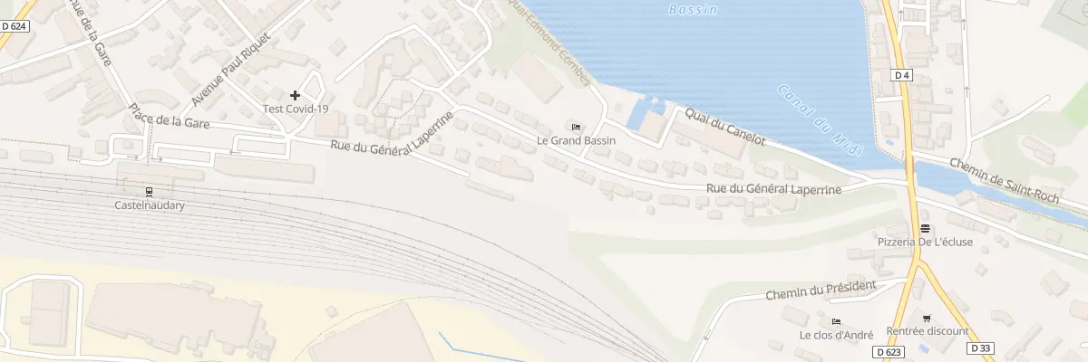 Plan du 27 Rue Gen Laperrine à Castelnaudary