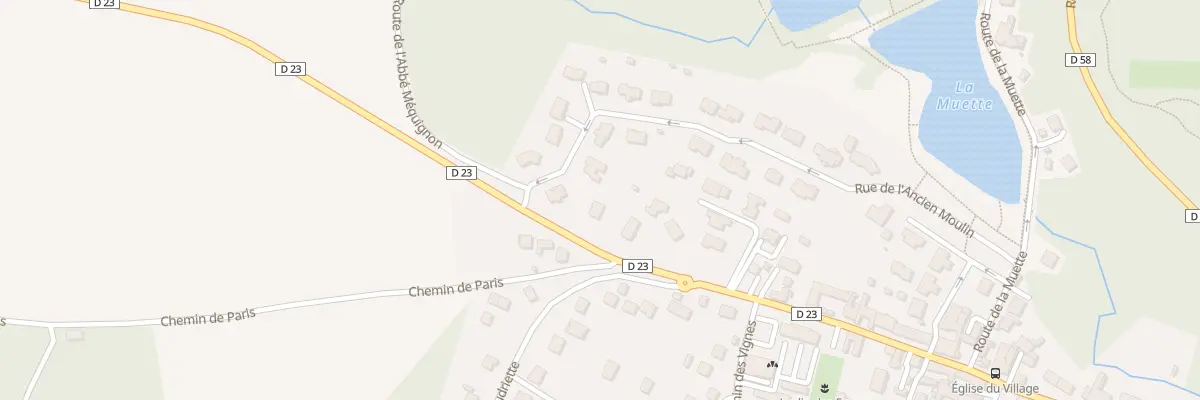 Plan du 15 Rue de l’Ancien Moulin à Élancourt