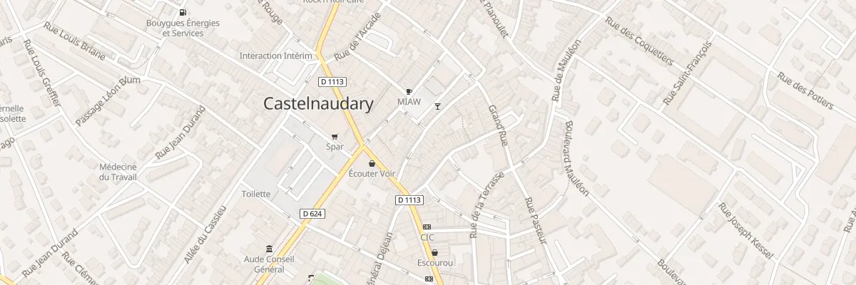 Plan du 22 Rue Soumet à Castelnaudary