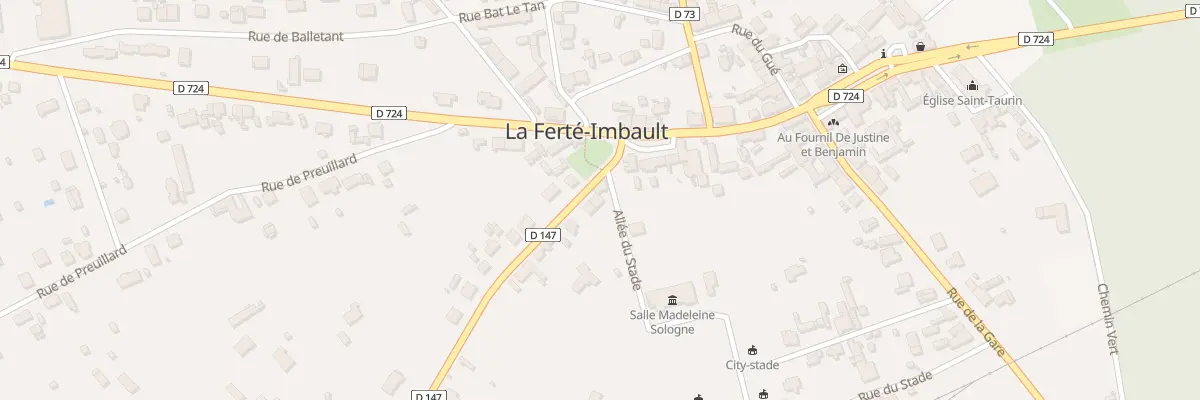 Plan du 3 Rue du 11 Novembre à La Ferté-Imbault