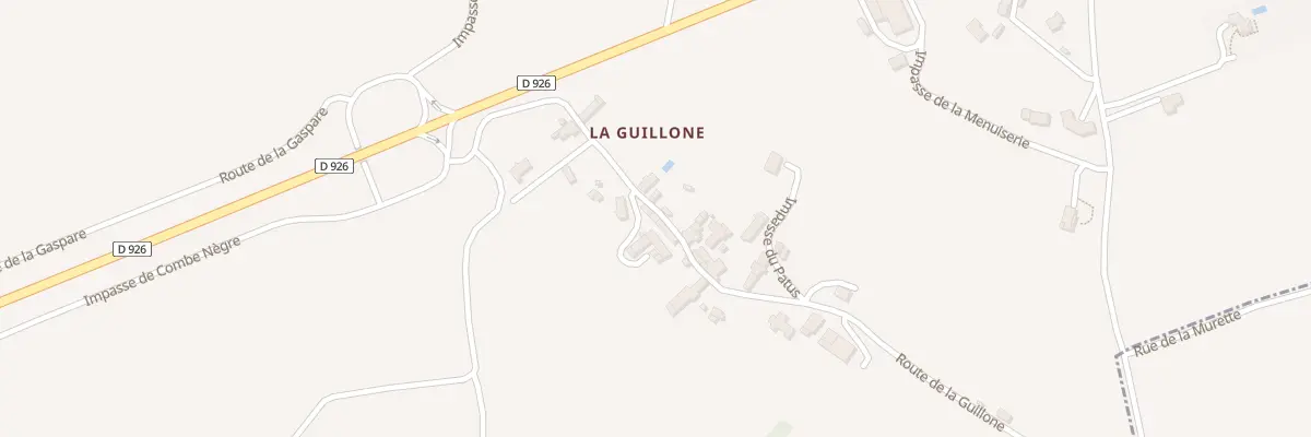Plan du 5126 La Guillone à Savignac