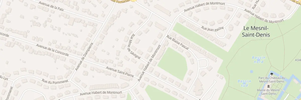 Plan du 42 Av Habert de Montmort au Mesnil-Saint-Denis