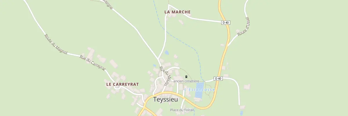 Plan du 17 Che de la Fontaine à Teyssieu