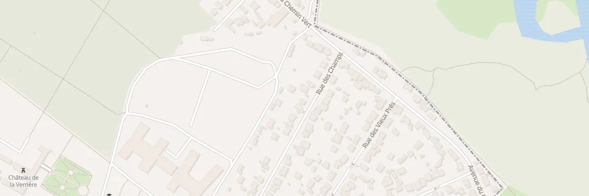 Plan du 10 Rue des Champs à La Verrière