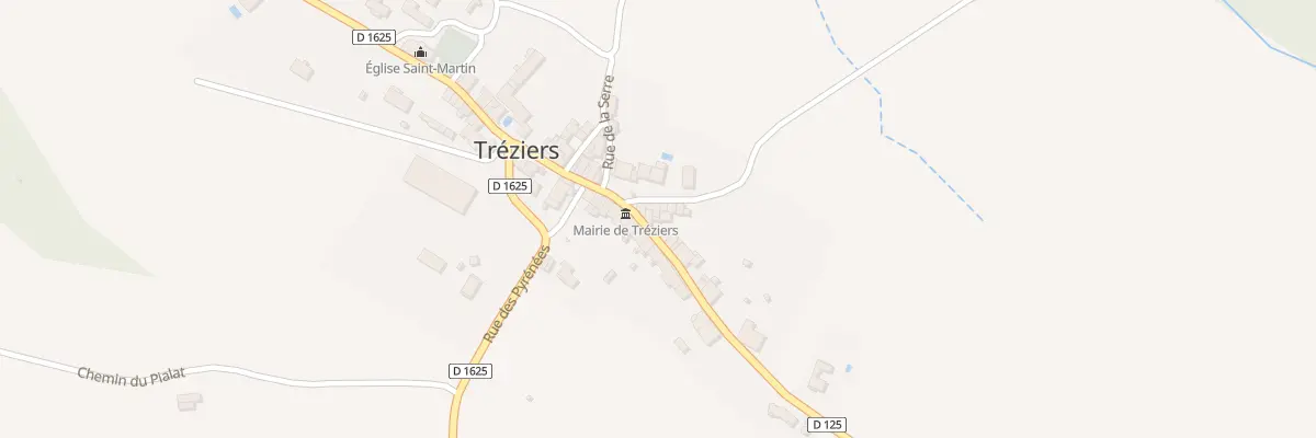 Plan du 50 Le Village à Tréziers