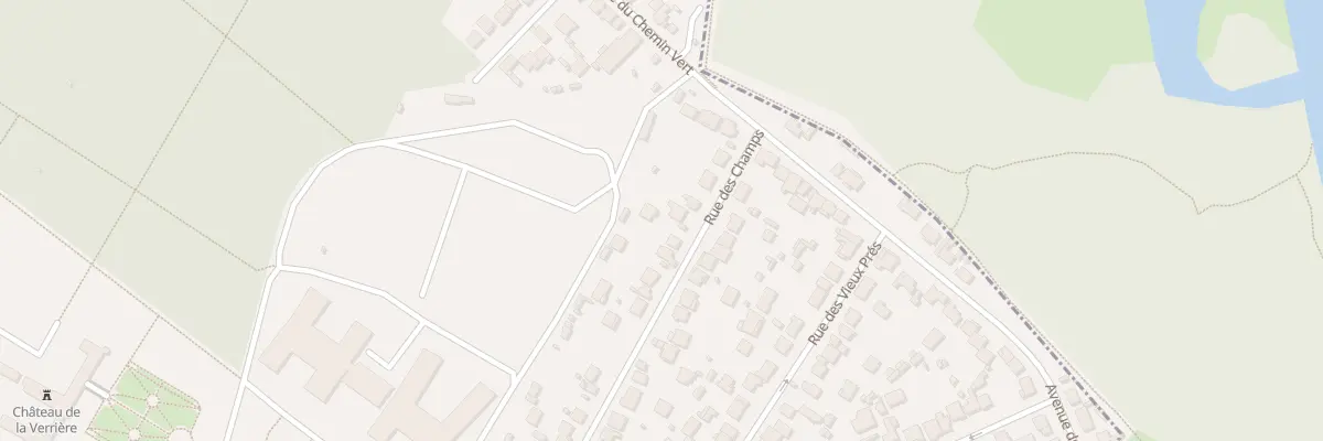 Plan du 8 Rue des Champs à La Verrière