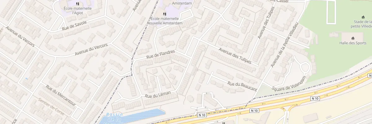 Plan du 46 Rue des Flandres à Élancourt