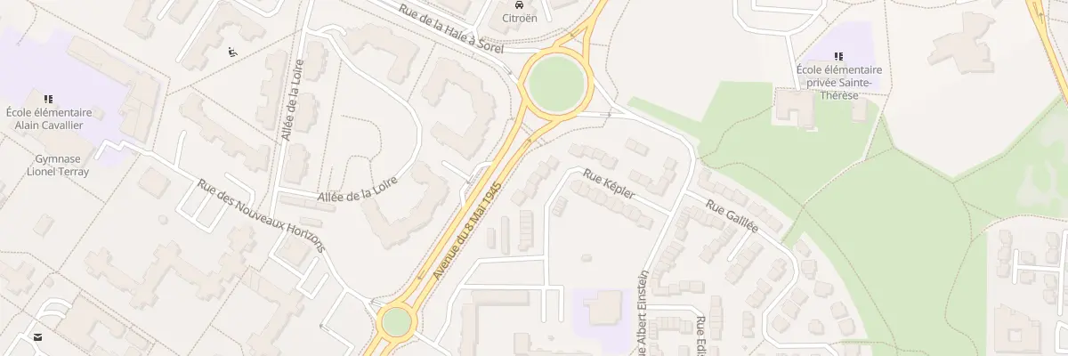 Plan du 24 Rue Kepler à Élancourt