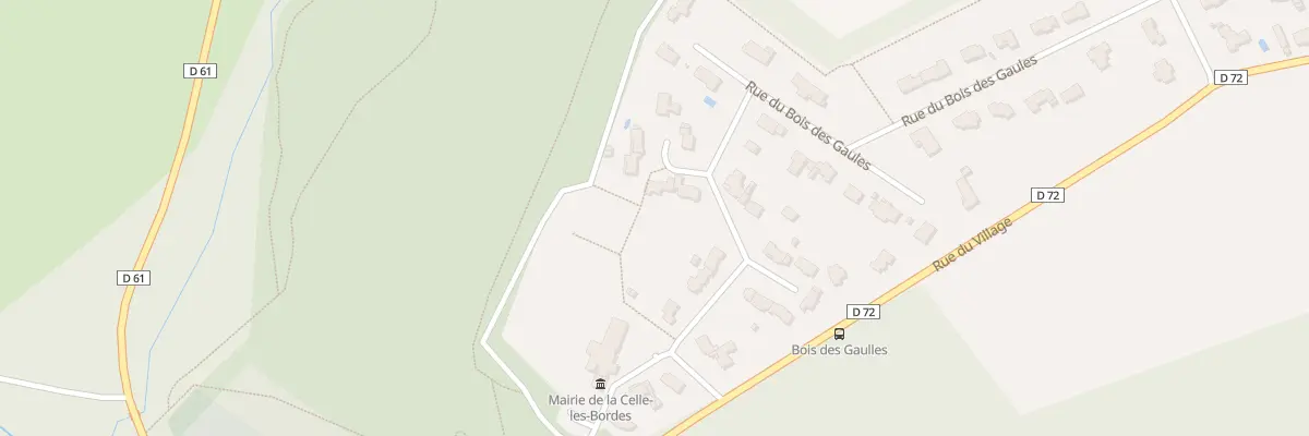 Plan du 17 Rue du Bois des Gaules à La Celle-les-Bordes