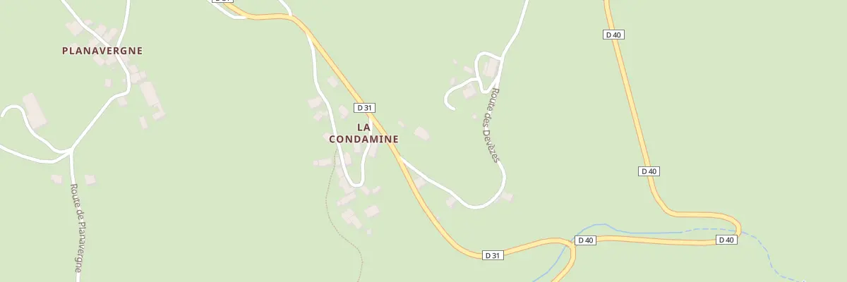Plan du 53 Rte des Devezes à Teyssieu