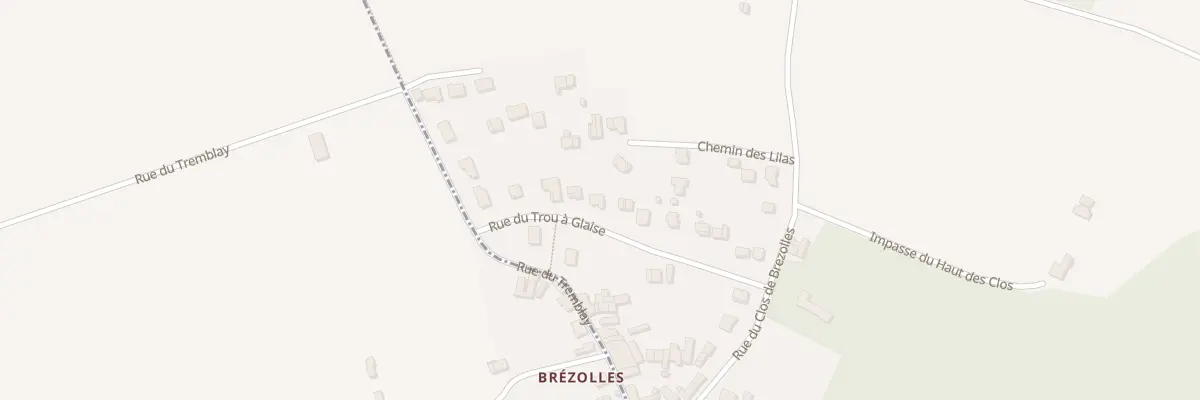 Plan du 18 Rue du Trou a Glaise à Vernouillet