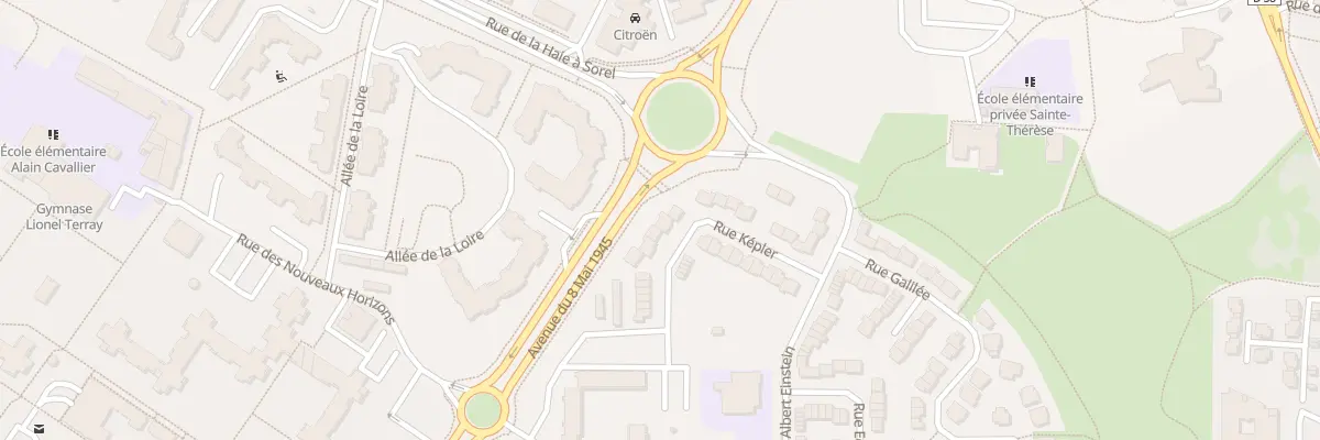 Plan du 22 Rue Kepler à Élancourt