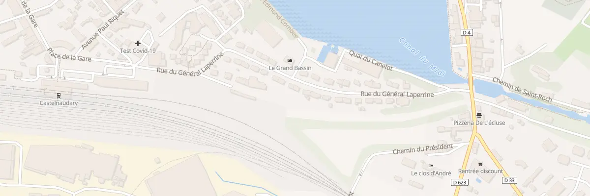 Plan du 21 Rue Gen Laperrine à Castelnaudary