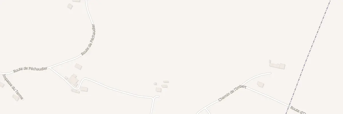 Plan du 5067 Les Faures Basses à Péchaudier