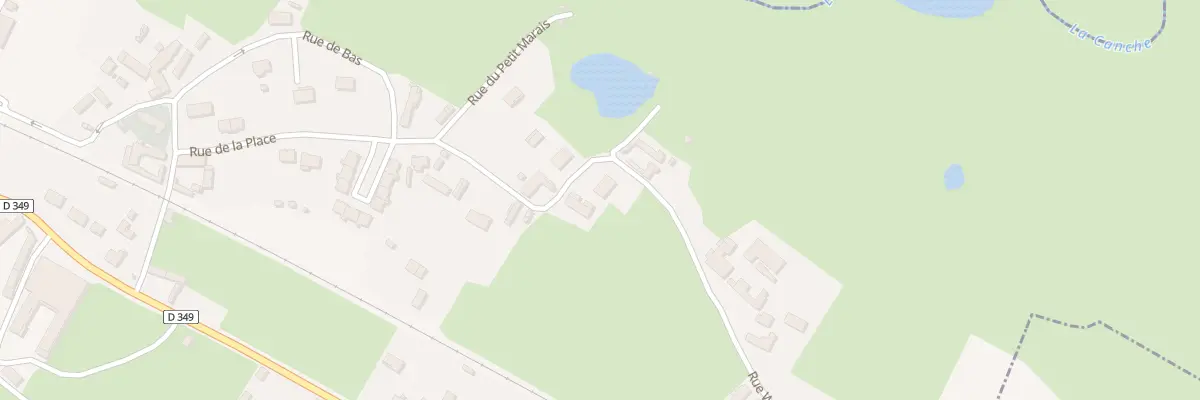 Plan du 445 Rue Widance à Maresquel-Ecquemicourt