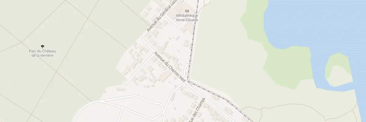 Plan du 13 Av du Chemin Vert à La Verrière