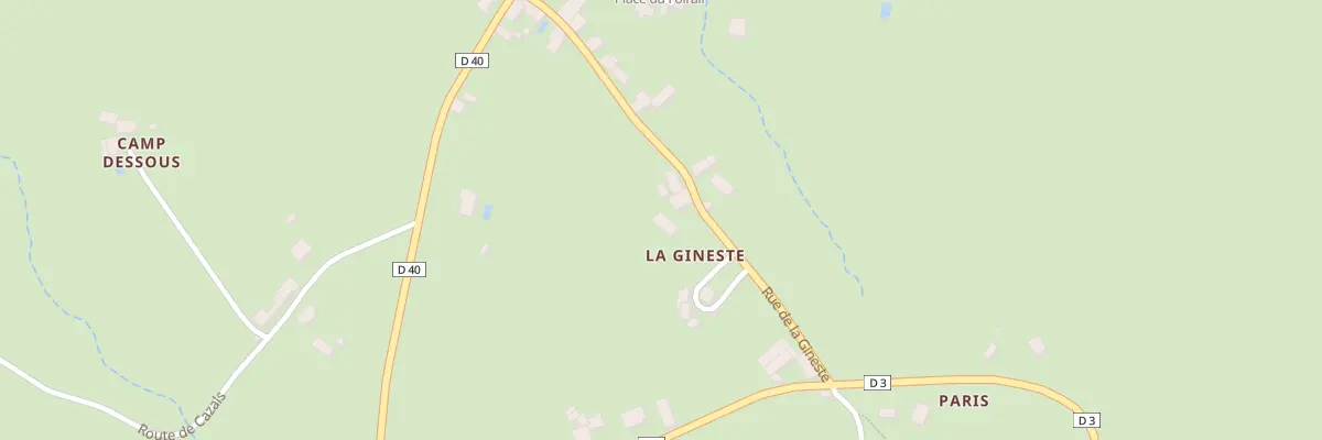 Plan du 5052 Camps Dessus à Teyssieu