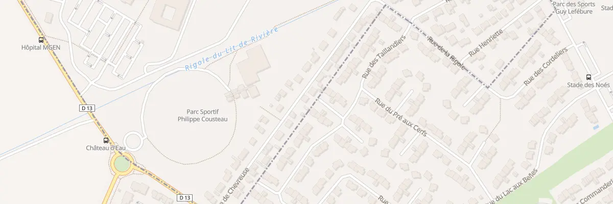Plan du 19B Rue de Chevreuse à La Verrière