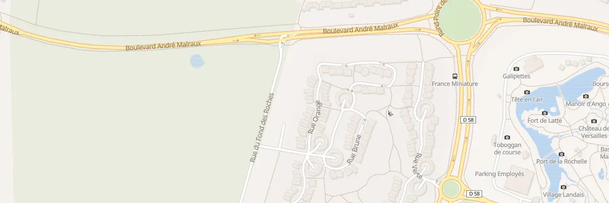 Plan du 23 Rue Orange à Élancourt