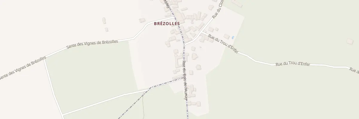 Plan du 6 Rue du Bois de l’Aunay à Chapet