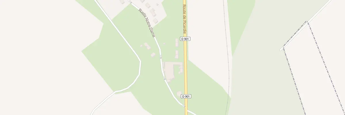 Plan du 7 Rte de Picardie à Fontaine-Lavaganne
