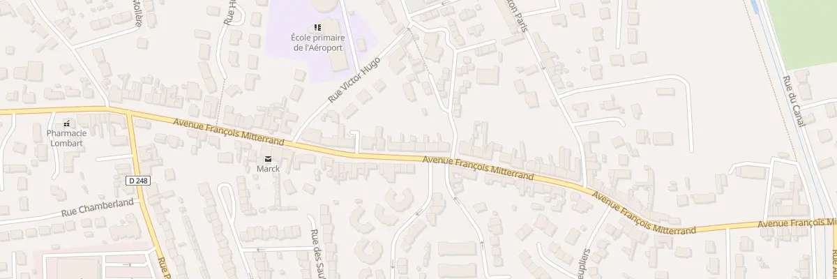 Plan du 339 Av François Mitterrand à Marck