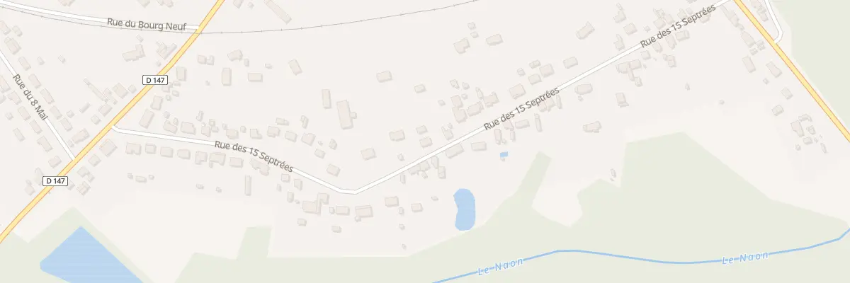 Plan du 29 Rue des Quinze Septrees à La Ferté-Imbault